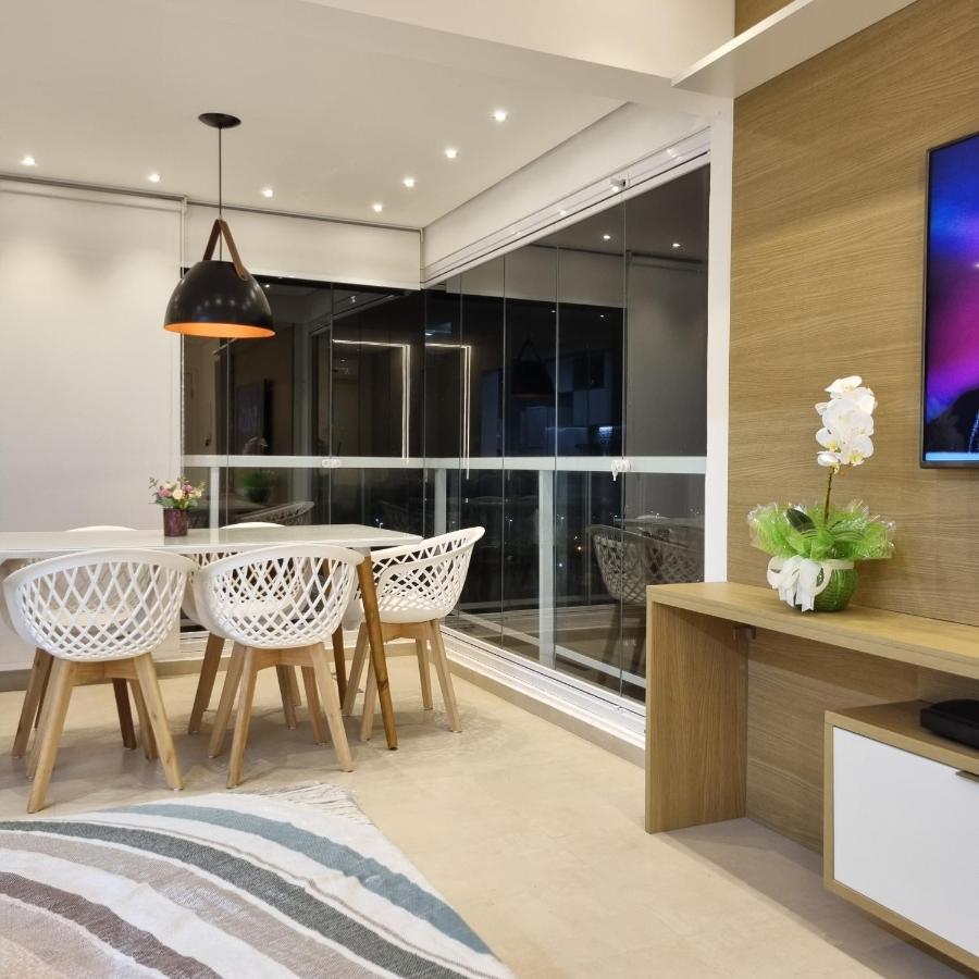Apartamento Sol Dourado Vista Mar Guaruja Enseada Ngoại thất bức ảnh